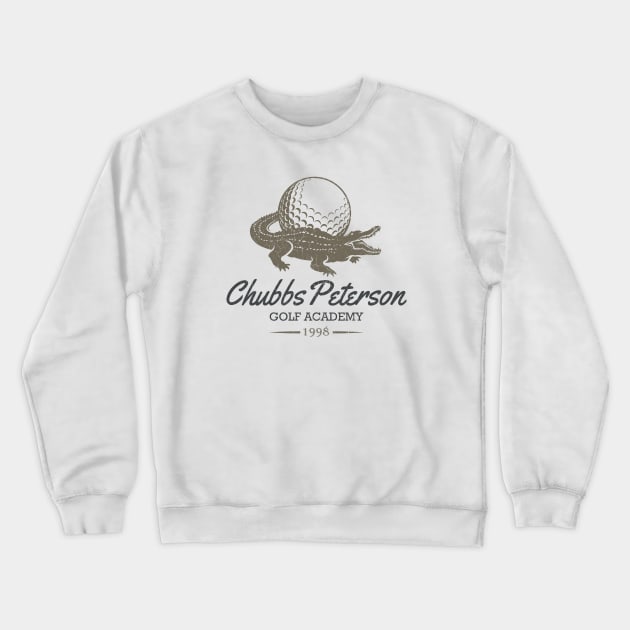 Chubbs Peterson Gold Academy Crewneck Sweatshirt by tvshirts